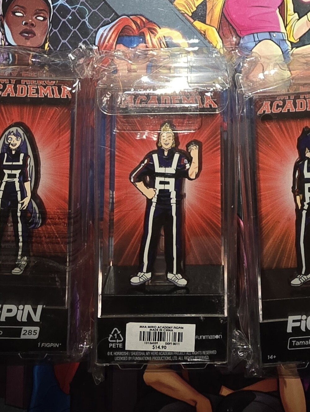 Figpin Lot - My Hero Academia - Big Three - Najire, Mirio & Tamaki - Set of 3